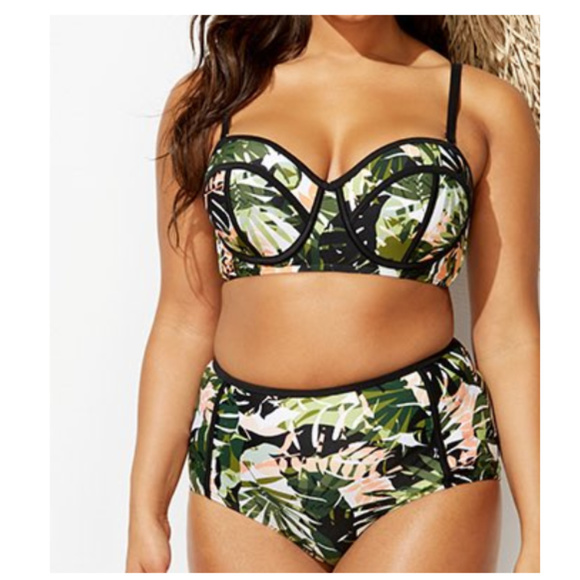 Swimsuits For All Other - Swimsuits For All Underwire Everglades Bikini !